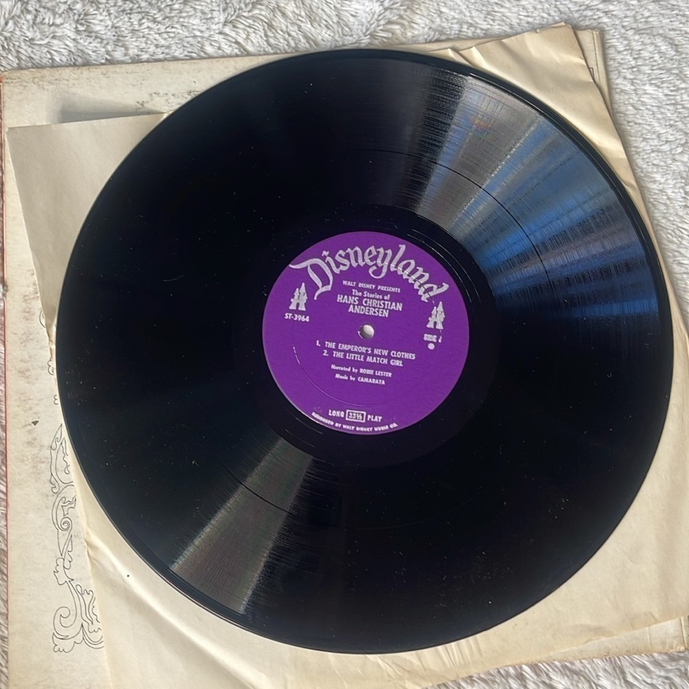 Walt Disney Presents The Stories Of Hans Christian Andersen 1967 Stereo LP - Picture 14 of 16